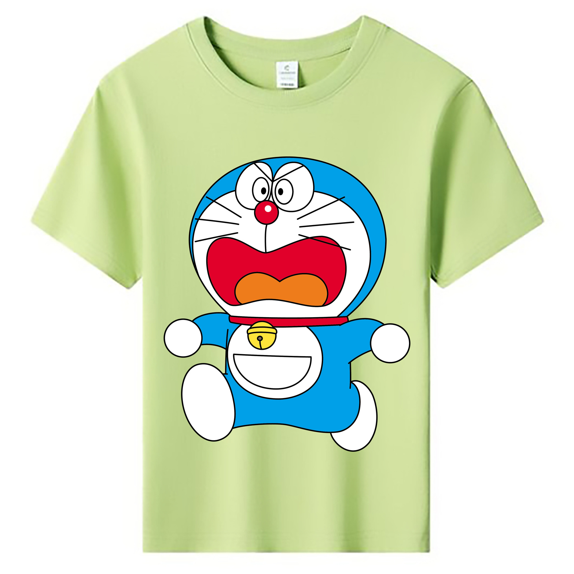 （画像用） ドラえもん Doraemon 綿100％キッズTシャツ（フロントプリント）